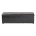 Baxton Studio Dennehy Black Modern Ottoman - BSOY-168-Promote-Black