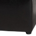 Baxton Studio Dennehy Dark Brown Modern Ottoman - BSOY-168-Promote-dark brown