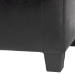 Baxton Studio Manchester Ottoman in Black - BSOY-172-Black-OTTO