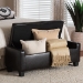 Baxton Studio Manchester Ottoman-Brown - BSOY-172-dark brown-OTTO