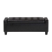 Baxton Studio Manchester Ottoman-Brown - BSOY-172-dark brown-OTTO