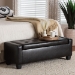 Baxton Studio Manchester Ottoman-Brown - BSOY-172-dark brown-OTTO