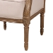 Baxton Studio Chavanon Wood & Light Beige Linen Traditional French Accent Chair - BSOASS500Mi CG4