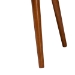 Baxton Studio Flora Mid-Century Modern Light Grey Fabric and "Oak" Medium Brown Finishing Wood Dining Bench - BSOFlora-Medium Oak-Bench