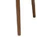 Baxton Studio Wyatt Mid-Century Modern Walnut Wood Dining Chair Set of 2 - BSOFlorence Dining Chair