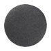 Baxton Studio Rosine Modern and Contemporary Dark Grey Fabric Upholstered Nail Trim Ottoman - BSO1708-Gray