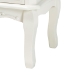 Baxton Studio Darlene Classic and Traditional French White and Cherry Brown Finished Wood 2-Drawer End Table - BSOJY-132054-2 DW ET
