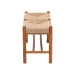 Baxton Studio Saura Mid-Century Modern Oak Brown Finished Wood and Hemp Dining Bench - BSOSK9151-Oak-Bench