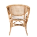 bali & pari Varick Modern Bohemian Natural Brown Finished Rattan Dining Chair - BSORCN001-Rattan-DC