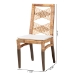 bali & pari Poltak Modern Bohemian Natural Brown Rattan Dining Chair - BSOPoltak-Rattan-DC