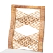 bali & pari Poltak Modern Bohemian Natural Brown Rattan Dining Chair - BSOPoltak-Rattan-DC
