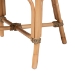 bali & pari Kyle Modern Bohemian Natural Brown Woven Rattan Dining Arm Chair with Cushion - BSOKyle-Rattan-DC-Arm