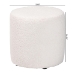 Baxton Studio Tori Modern and Contemporary Ivory Boucle Upholstered Ottoman - BSO1708A-Beige-Ottoman