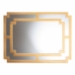 Baxton Studio Dayana Modern and Contemporary Antique Gold Finished Wood Accent Wall Mirror - BSORXW-8460