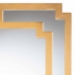 Baxton Studio Dayana Modern and Contemporary Antique Gold Finished Wood Accent Wall Mirror - BSORXW-8460