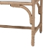 bali & pari Nasim Modern Bohemian Natural Jute and Metal Accent Bench - BSOF232-FT2-Seagrass-Bench
