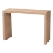 bali & pari Colandra Modern Bohemian Natural Brown Jute and Wood Console Table - BSOF232-FT17-Seagrass-Console Table