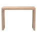 bali & pari Colandra Modern Bohemian Natural Brown Jute and Wood Console Table - BSOF232-FT17-Seagrass-Console Table