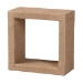 bali & pari Adonica Modern Bohemian Natural Brown Jute and Wood End Table - BSOF232-FT18-Seagrass-End Table