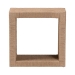 bali & pari Adonica Modern Bohemian Natural Brown Jute and Wood End Table - BSOF232-FT18-Seagrass-End Table