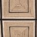 bali & pari Prita Bohemian Paper Loom and Natural Mahogany Wood Dining Bench - BSOBNCH-1-Wood/Brown-Bench