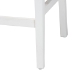 bali & pari Talli Bohemian Paper Loom and White Mahogany Wood 2-Piece Counter Stool Set - BSOCCP-02-Wood/White-CS