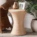 bali & pari Cady Japandi Natural Jute Side Table - BSOF242-FT1-Side Table
