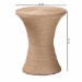 bali & pari Cady Japandi Natural Jute Side Table - BSOF242-FT1-Side Table