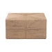 bali & pari Nakita Japandi Natural Jute Coffee Table - BSOF242-FT2-Coffee Table