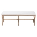 bali & pari Maliyah Japandi Natural Jute Accent Bench - BSOF242-FT22-Bench
