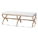 bali & pari Maliyah Japandi Natural Jute Accent Bench - BSOF242-FT22-Bench