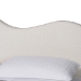 Baxton Studio Dalton Boucle Upholstered Platform Bed - Soft Fabric Queen Size Bed Frame with Headboard, Minimalist Design, Cream - BSOBBT61318-Cream Boucle-Queen