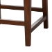 bali & pari Alise Handwoven Seagrass Dining Chair with Mahogany Wood Frame - Woven Back and Seat Chair for Dining Room or Kitchen, Earthy Brown - BSOAlise-Mahogany-Brown-Cushion-DC