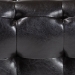 Baxton Studio Pemberly Dark Brown Bonded Leather Square Ottoman - BSOTA1235-Dark Brown
