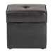 Baxton Studio Sydney Brown Modern Ottoman - Storage Ottoman - BSOXB-01-dark brown