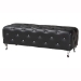 Baxton Studio Stella Crystal Tufted Black Modern Bench - BSOBBT5119-Black-Bench