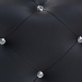 Baxton Studio Stella Crystal Tufted Black Modern Bench - BSOBBT5119-Black-Bench