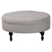Baxton Studio Palfrey Beige Linen Modern Tufted Ottoman - BSO531-Beige-OTTO