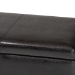 Baxton Studio Leather dark brown storage bench ottoman - BSOY-161-001-dark brown